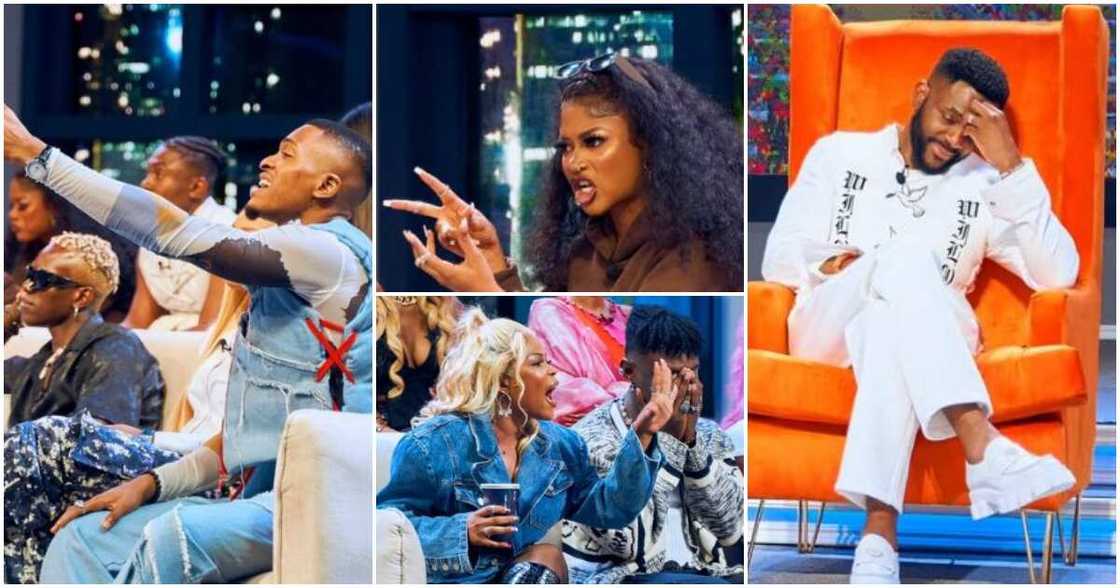 TV host Ebuka and BBNaija stars at reunion TV host Ebuka and BBNaija stars at reunion