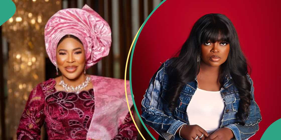 Funke Akindele celebrates Faithia Williams at 55, silencing bad blood rumours