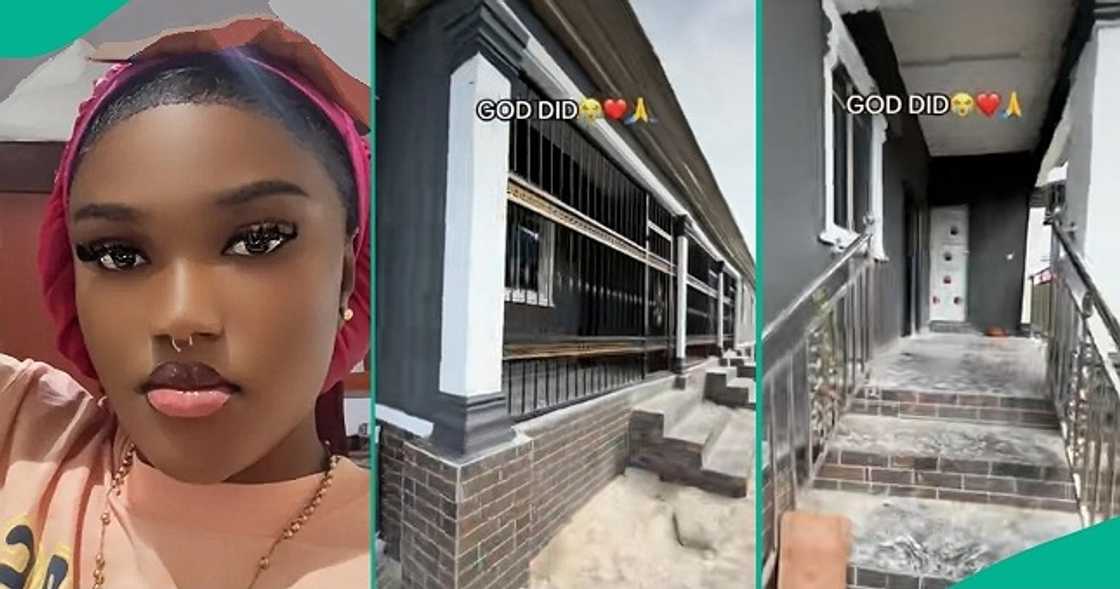Nigerian lady completes building project she started from scratch Nigerian lady completes building project she started from scratch