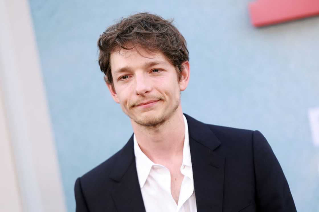 Mike Faist attends a movie premiere in Hollywood, California