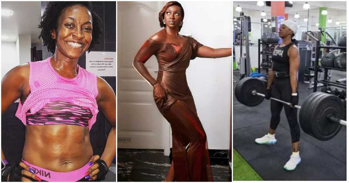 Kate Henshaw, gym activities Kate Henshaw, gym activities