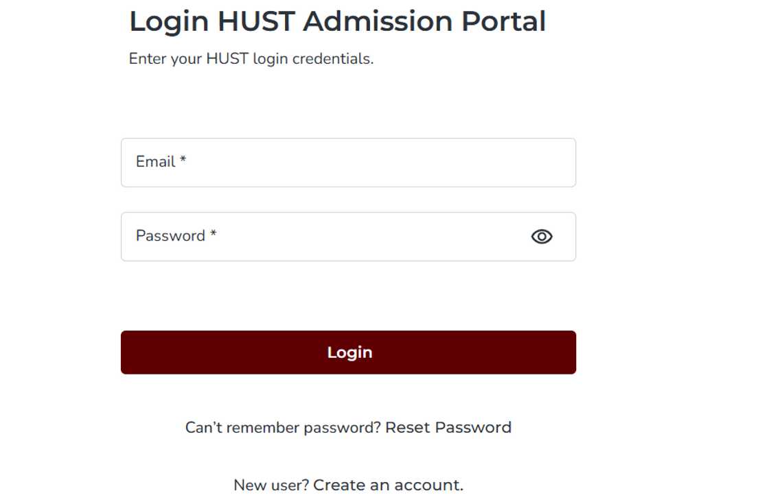 Hillside University application page Hillside University application page