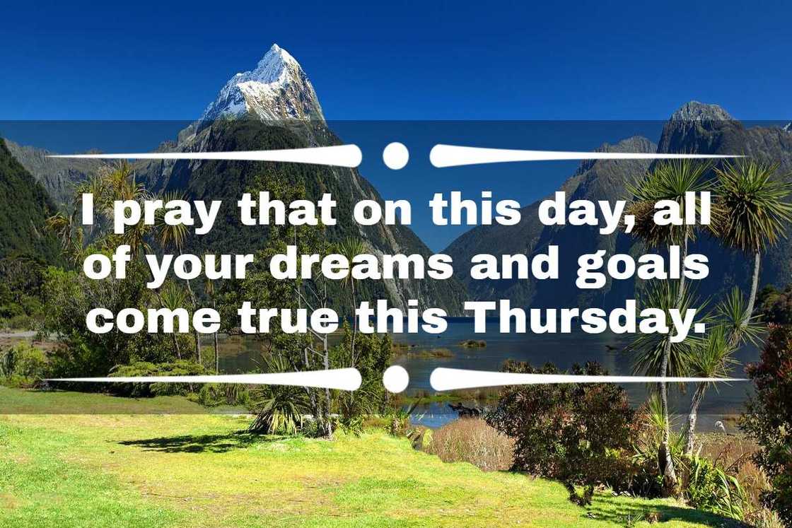 Thursday blessings and prayers