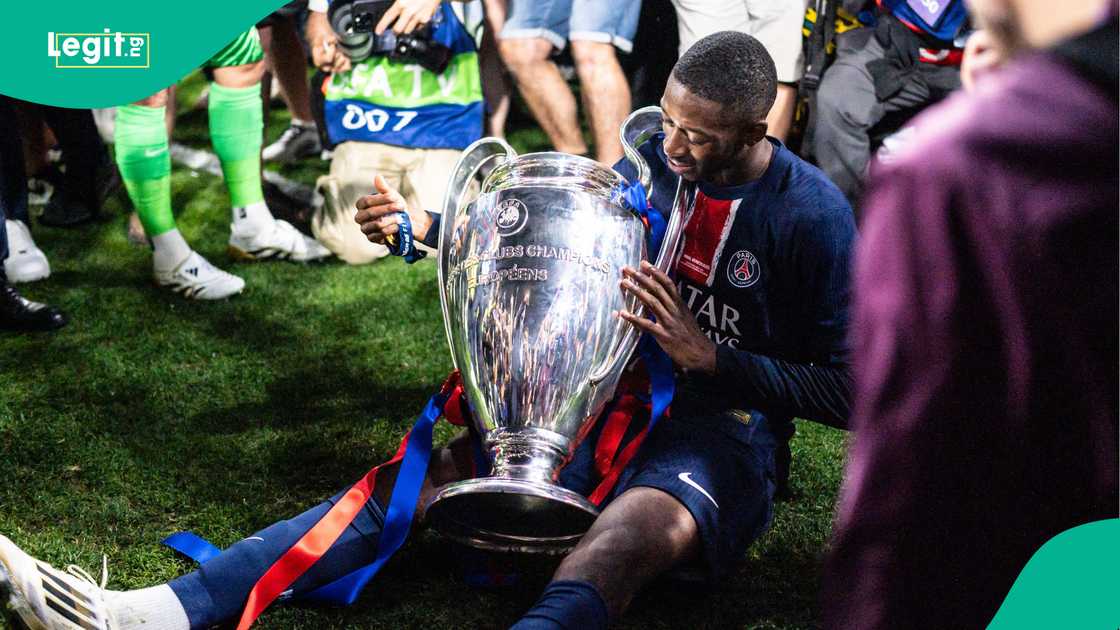 Ousmane Dembele, Paris Saint-Germain, Inter Milan, UEFA Champions League.