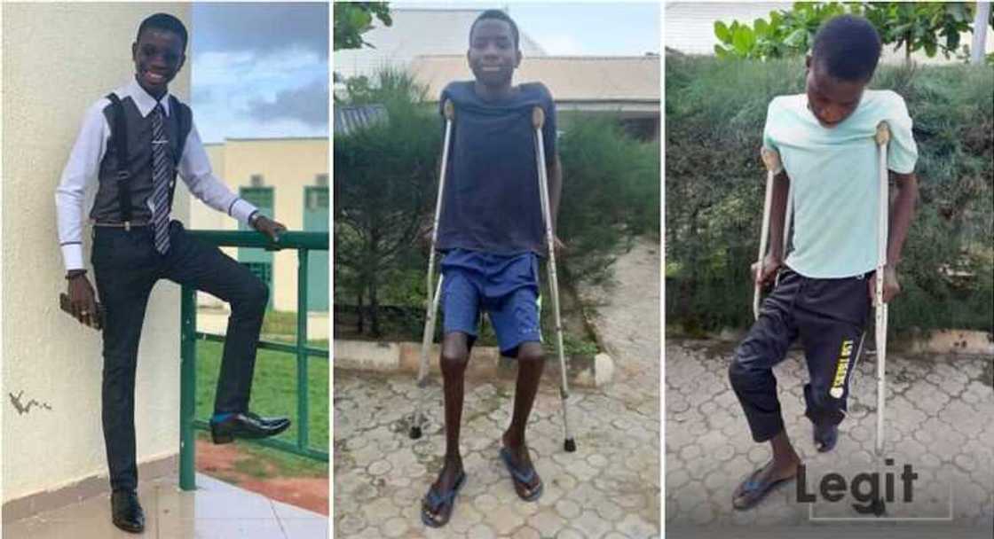 Photos of Muhammed Lawal, a Nigerian student sick with sickle cell. Photos of Muhammed Lawal, a Nigerian student sick with sickle cell.