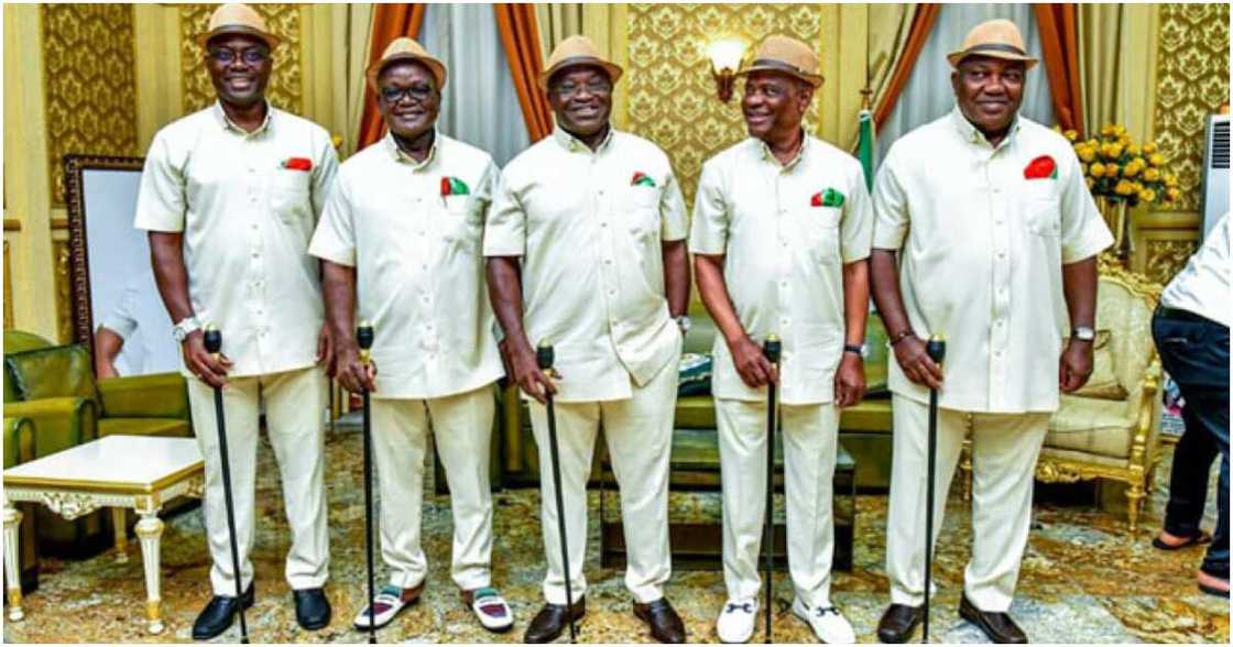 PDP, Gov Nyesom Wike, Governor Samuel Ortom PDP, Gov Nyesom Wike, Governor Samuel Ortom