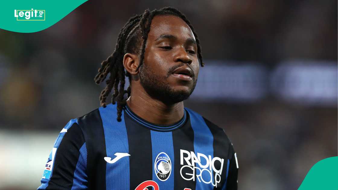 Ademola Lookman, Atalanta, Parma, Gewiss Stadium, Bergamo, Italy, Serie A. Ademola Lookman, Atalanta, Parma, Gewiss Stadium, Bergamo, Italy, Serie A.