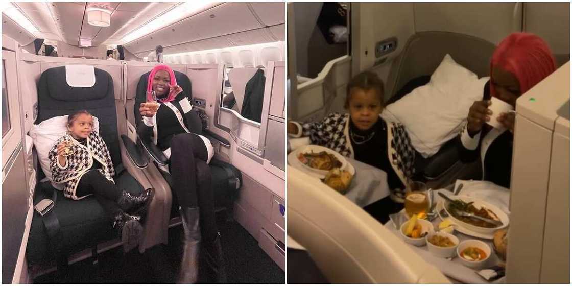 BBNaija Ka3na and her daughter BBNaija Ka3na and her daughter