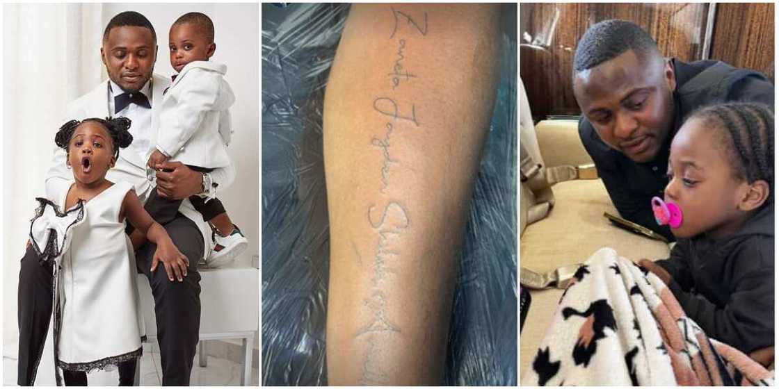 Ubi Franklin new tattoo