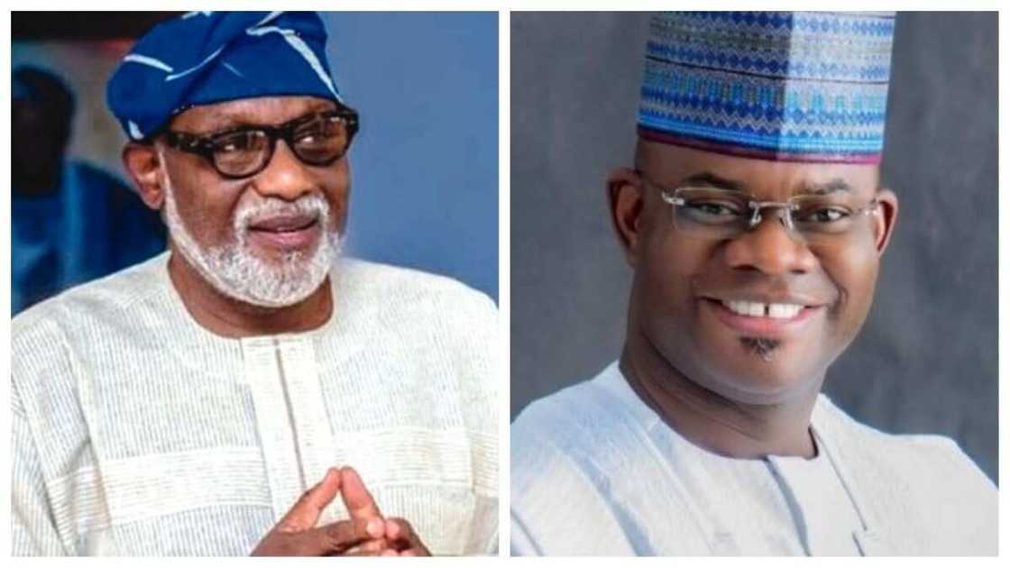 Rotimi Akeredolu, Yahaya Bello, 2023 general election, APC, SPeaker of the House of Representatives, Ahmed Wase Rotimi Akeredolu, Yahaya Bello, 2023 general election, APC, SPeaker of the House of Representatives, Ahmed Wase