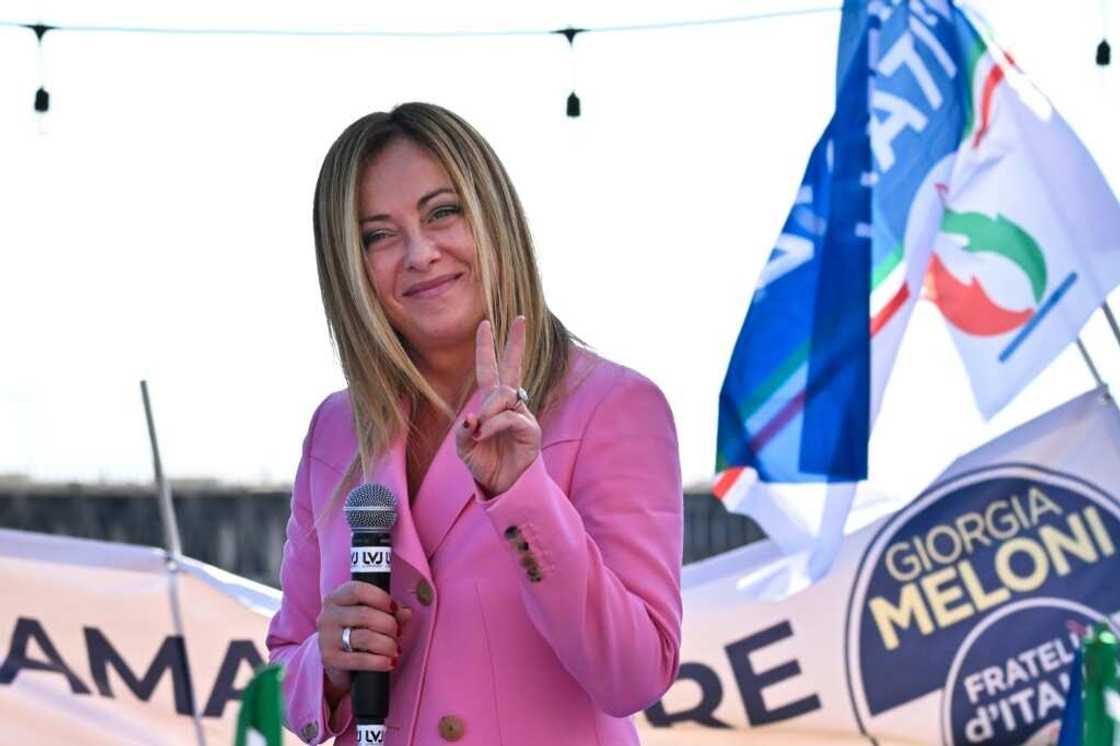 Giorgia Meloni praised Mussolini as a teenage activist Giorgia Meloni praised Mussolini as a teenage activist