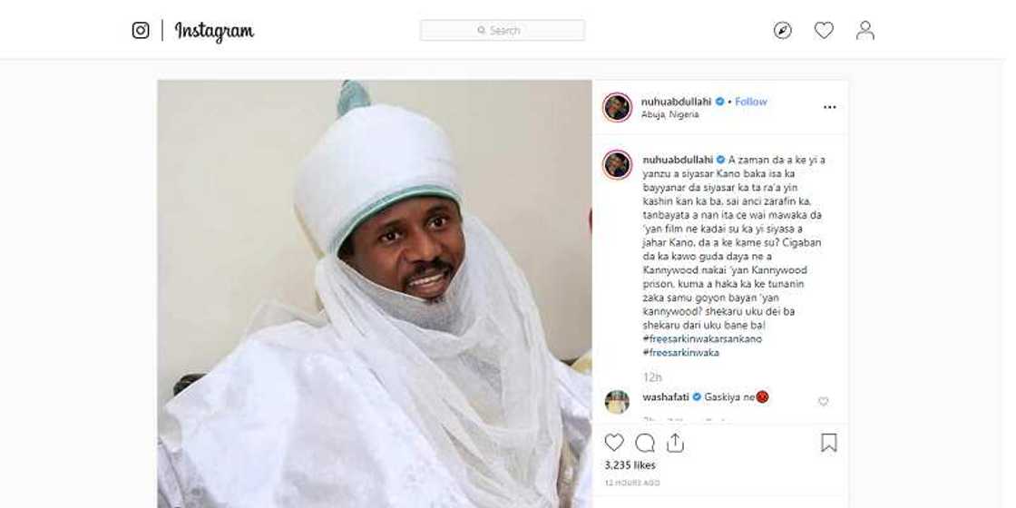 Kama Naziru sarkin waka: 'Yan Kannywood sun mayar da martani Kama Naziru sarkin waka: 'Yan Kannywood sun mayar da martani