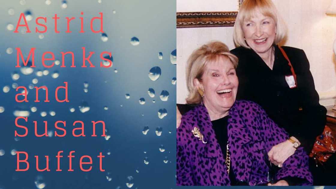 Astrid Menks and Susan Buffet