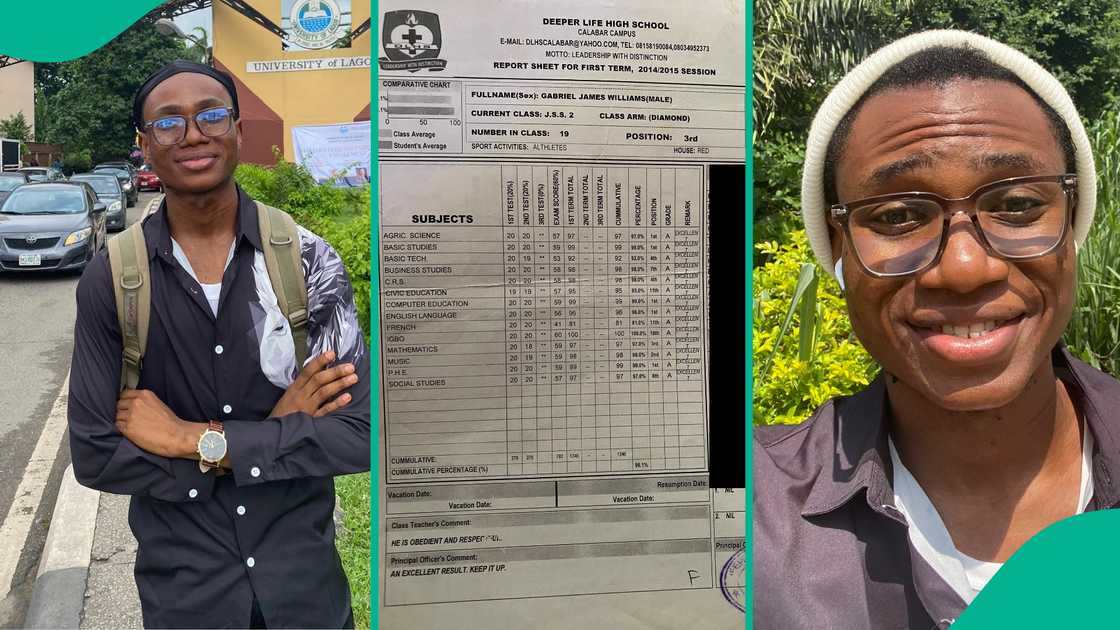 Man shares his JSS2 report card when he came 3rd at Deeper Life High School, amazes people Man shares his JSS2 report card when he came 3rd at Deeper Life High School, amazes people
