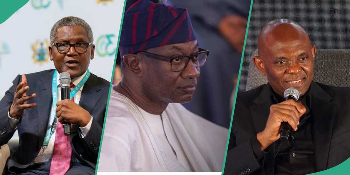 Elumelu, Otedola, Dangote, Rabiu Elumelu, Otedola, Dangote, Rabiu