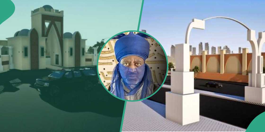 Aminu Ado ya fara sabunta fadar Nassarawa a Kano Aminu Ado ya fara sabunta fadar Nassarawa a Kano