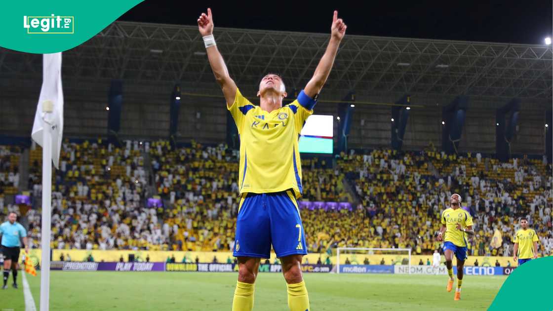 Cristiano Ronaldo, Al-Nassr, Al-Rayyan, Al Awwal Stadium, Riyadh, Saudi Arabia, AFC Champions League. Cristiano Ronaldo, Al-Nassr, Al-Rayyan, Al Awwal Stadium, Riyadh, Saudi Arabia, AFC Champions League.