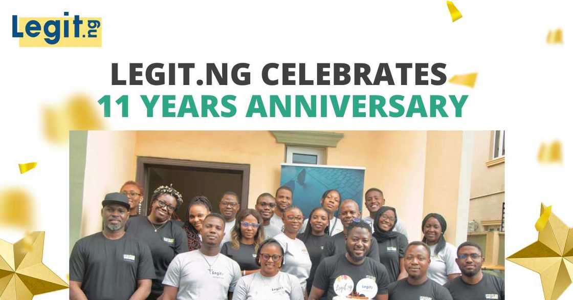 Legit.ng, celebration, anniversary, eleven years, leading, digital media, news publisher Legit.ng, celebration, anniversary, eleven years, leading, digital media, news publisher
