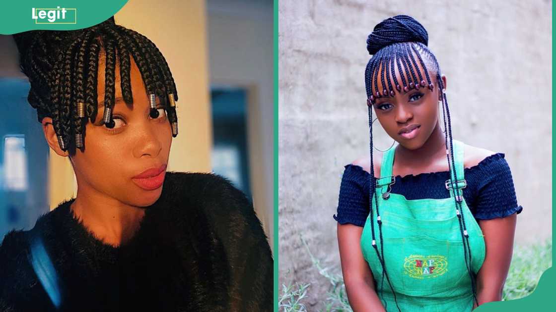 Ghana weaving Shuku hairstyles Ghana weaving Shuku hairstyles