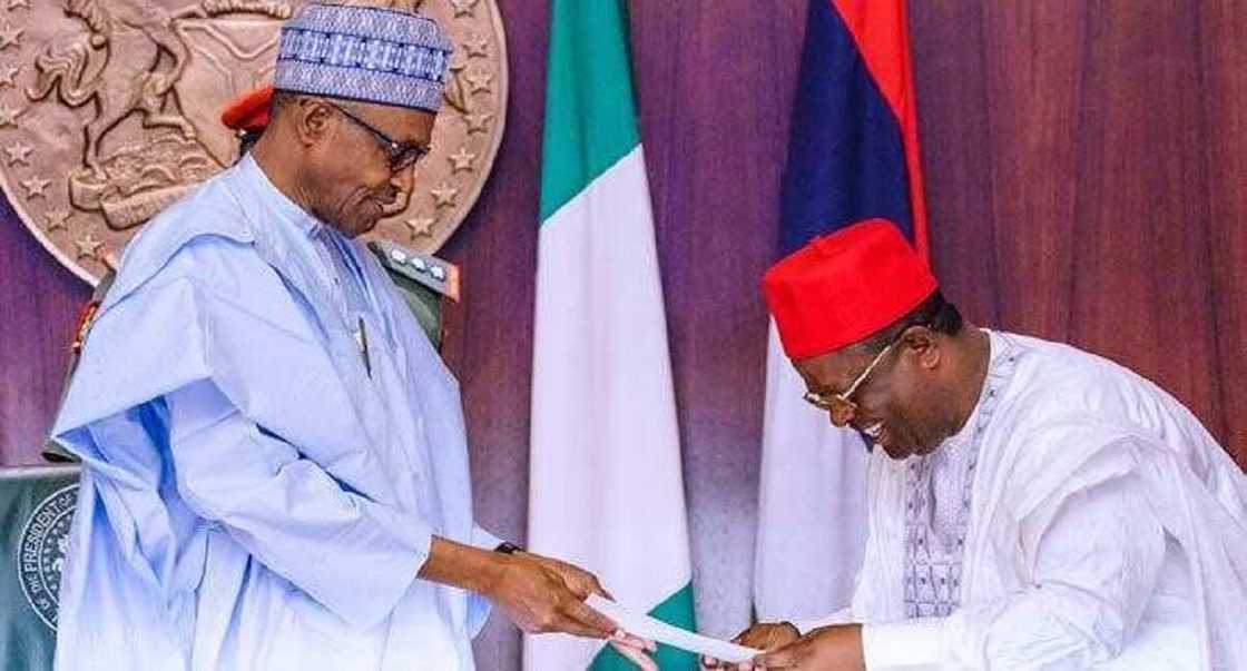 Buhari: Da mutane kamar Umahi, ina hangen kyakkyawar makomar dimokradiyya