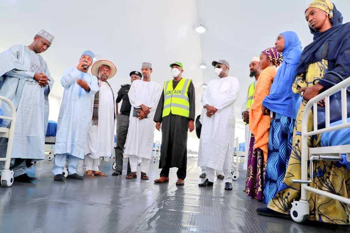 Coronavirus: Hotunan cibiyar killacewa da gidauniyar Dangote ta gina a Kano Coronavirus: Hotunan cibiyar killacewa da gidauniyar Dangote ta gina a Kano