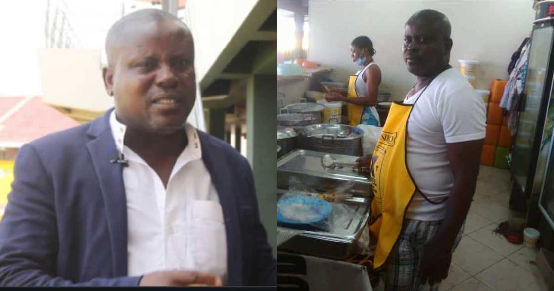 From hawking toffees to Tagoe's Kitchen: Meet the chief chef at Accra Sports Stadium From hawking toffees to Tagoe's Kitchen: Meet the chief chef at Accra Sports Stadium