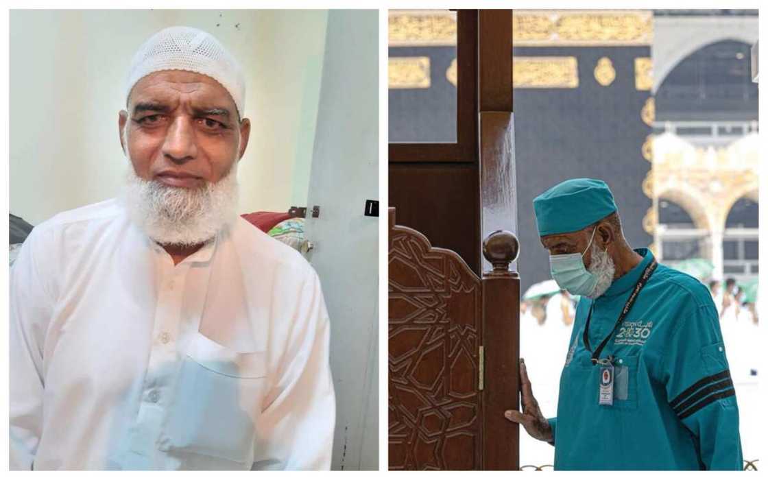 Babu wanda ya kai ni sa'a a duniya: Shugaban masu shara da tsaftace Masallacin Ka'aba, Ahmed Khan Babu wanda ya kai ni sa'a a duniya: Shugaban masu shara da tsaftace Masallacin Ka'aba, Ahmed Khan