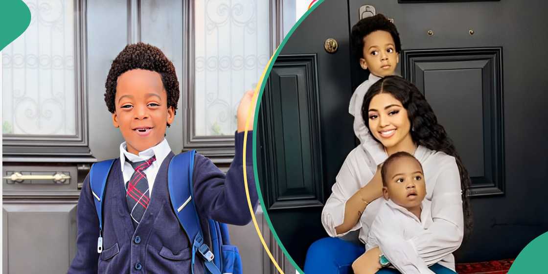 Regina Daniels breaks silence on her children’s safety amid her absence Regina Daniels breaks silence on her children’s safety amid her absence