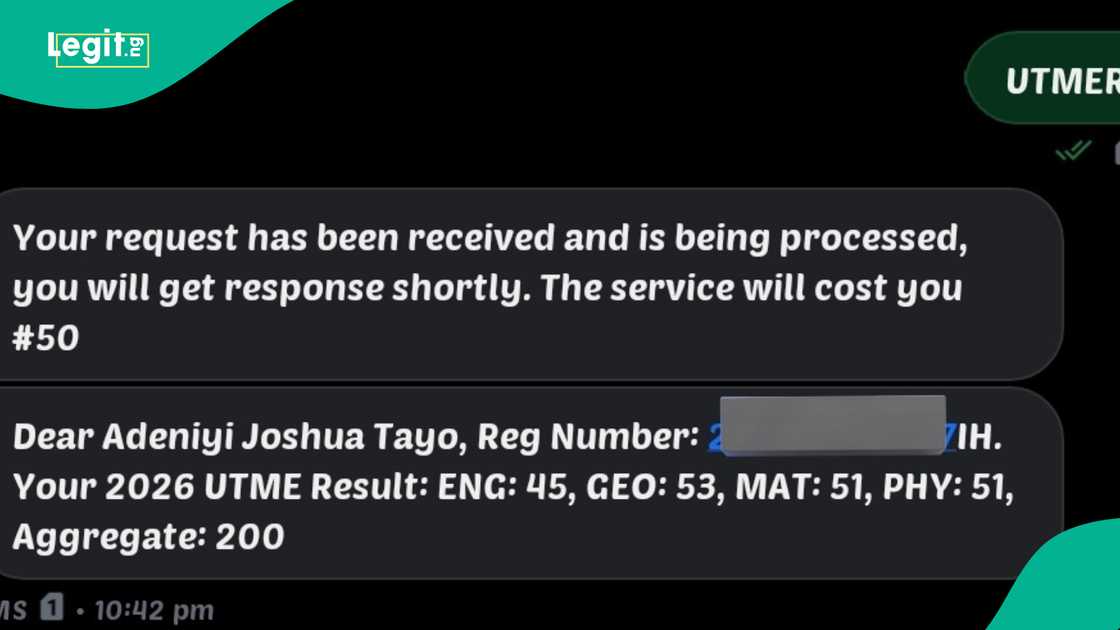 Reactions as man who read only a day before his JAMB exam displays his UTME result