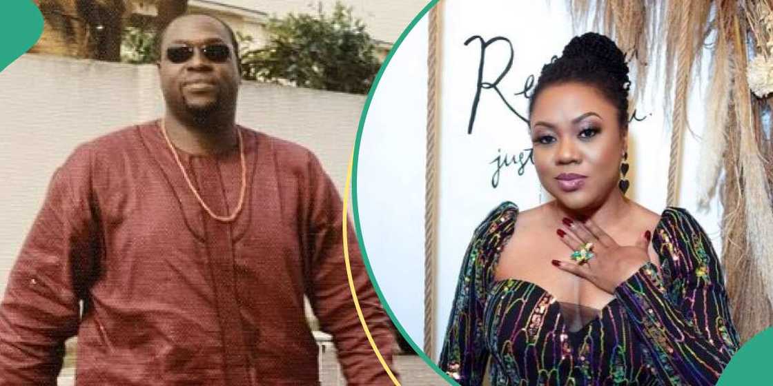 Actress Stella Damasus and late hubby Actress Stella Damasus and late hubby