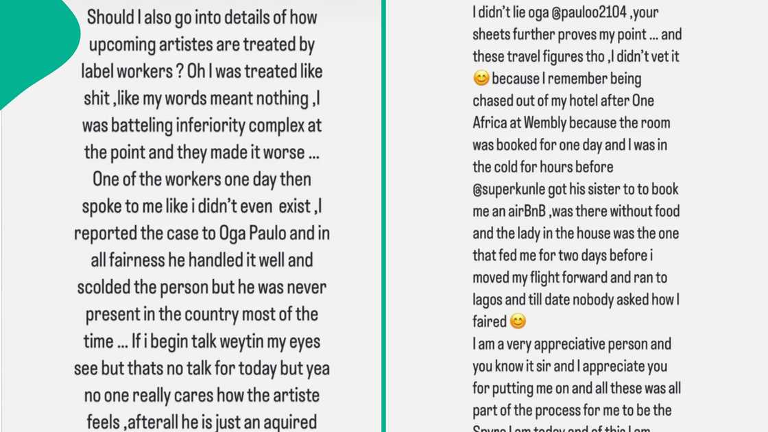 Spyro shares more information about Oga Paulo's label. Spyro shares more information about Oga Paulo's label.