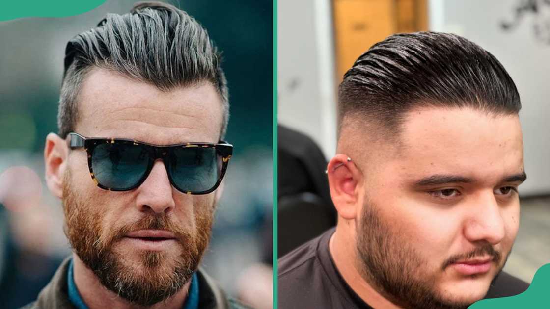 Slicked back hairstyle ideas Slicked back hairstyle ideas