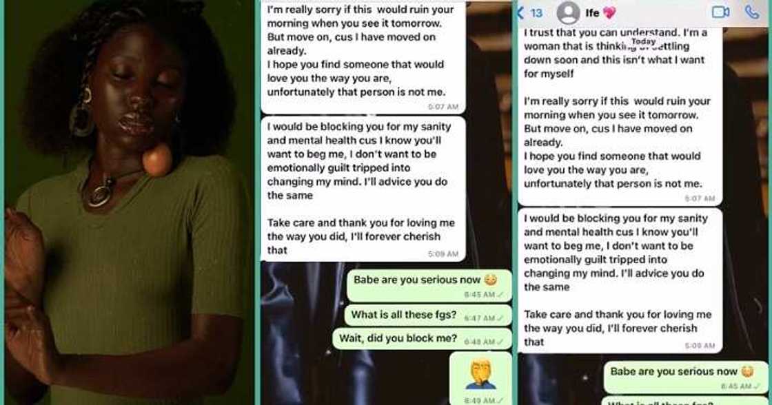 Lady ends things with boyfriend for being too nice Lady ends things with boyfriend for being too nice