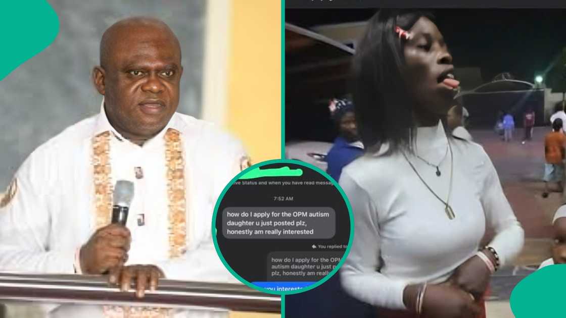 A Nigerian man says he is interested in Apostle Chibuzor's daughter with autism A Nigerian man says he is interested in Apostle Chibuzor's daughter with autism