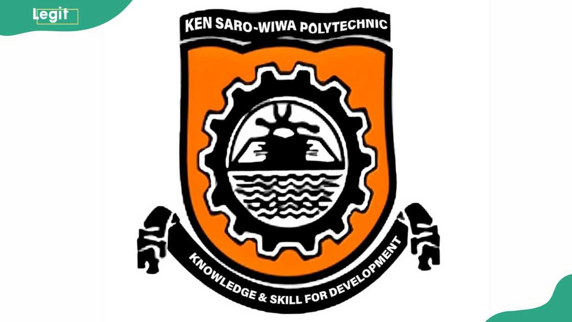 Ken Saro-Wiwa Polytechnic logo Ken Saro-Wiwa Polytechnic logo