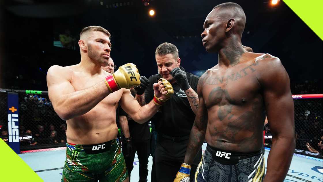 Dricus Du Plessis defeats Israel Adesanya Dricus Du Plessis defeats Israel Adesanya