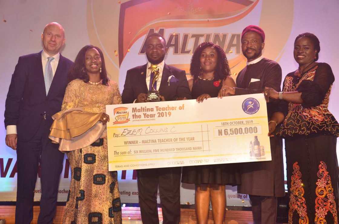 Ezem Collins emerges 2019 Maltina Teacher of the Year Ezem Collins emerges 2019 Maltina Teacher of the Year