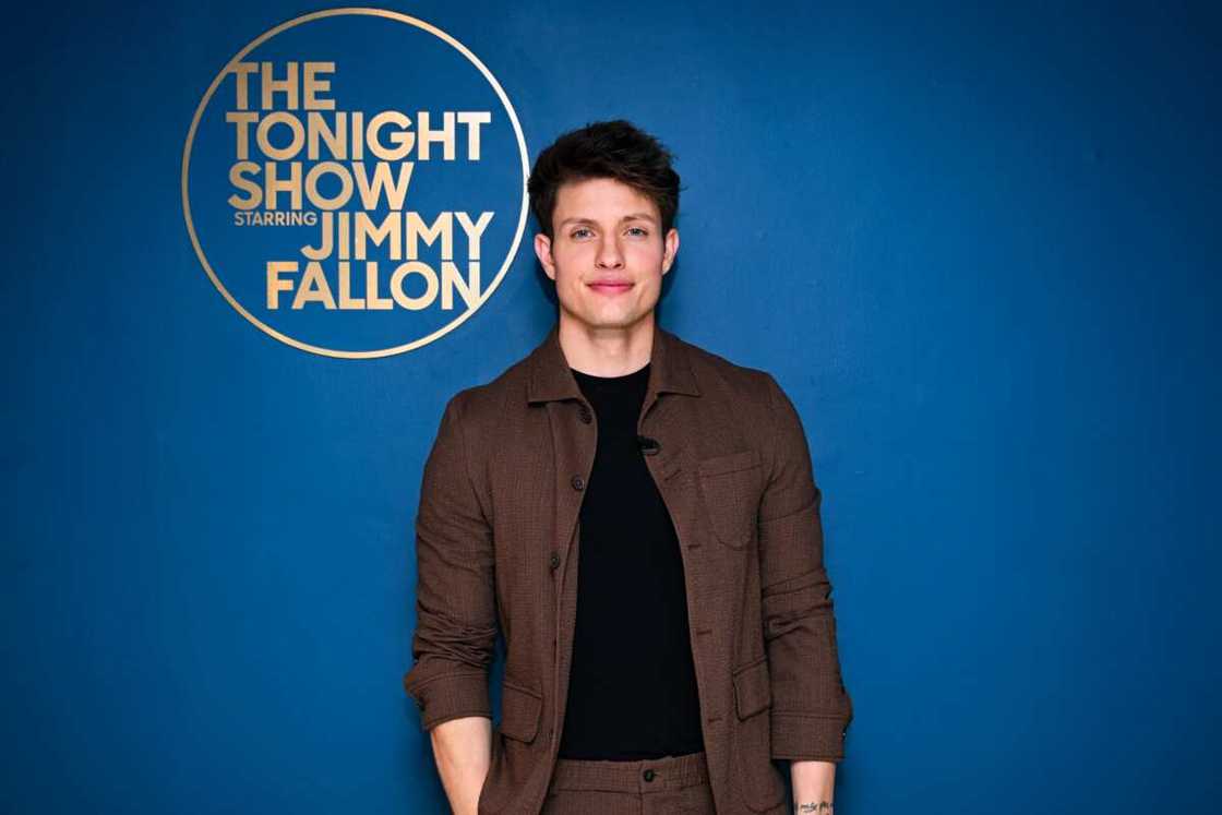 Comedian Matt Rife poses backstage before appearing on The Jimmy Fallon Show. Comedian Matt Rife poses backstage before appearing on The Jimmy Fallon Show.