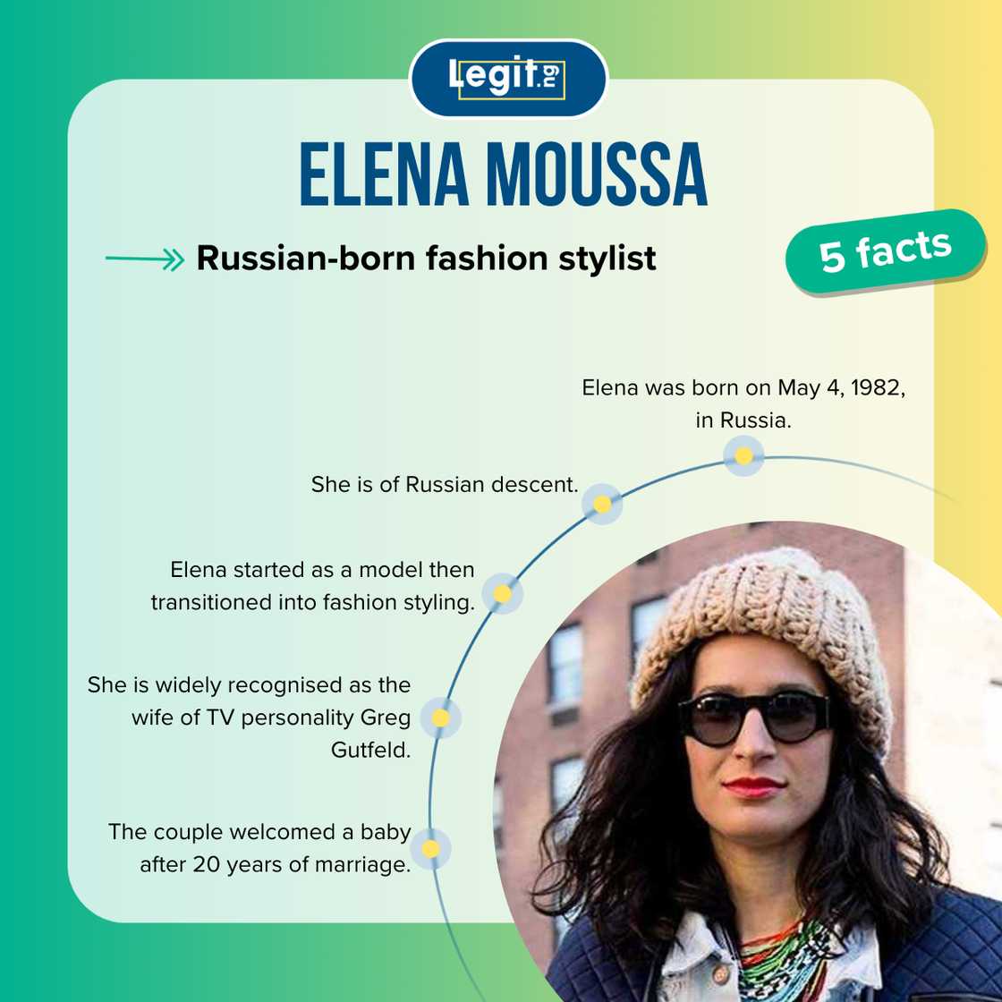Five facts about Russian born stylist Elena Moussa
