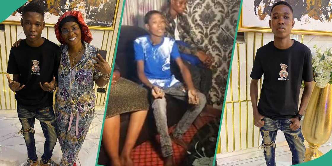 DJ SPlash visits Iyabo Ojo at her home DJ SPlash visits Iyabo Ojo at her home