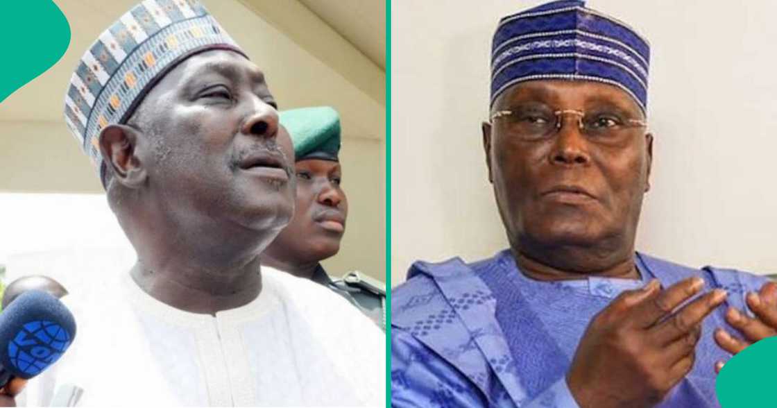 Babachir Lawal da Atiku. Babachir Lawal da Atiku.