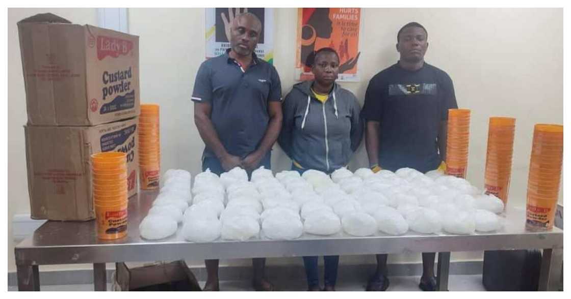 NDLEA/Drugs suspects/methamphetamine