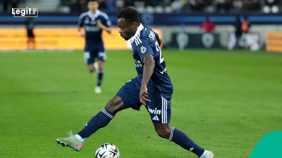 Moses Simon, Paris FC, Nantes, Stade Jean Bouin, France, Super Eagles, Nigeria.