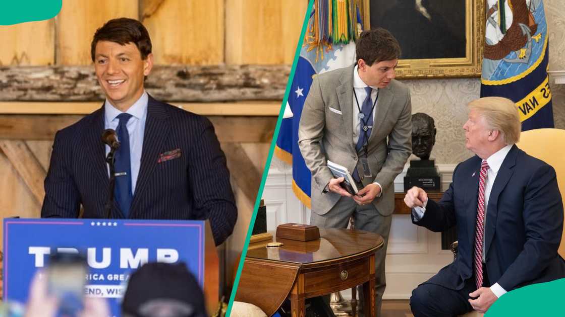 Hogan Gidley speaks to the press and to Donald Trump Hogan Gidley speaks to the press and to Donald Trump