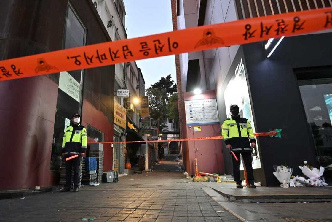 An investigation is under way to determine the exact cause of the Itaewon crush An investigation is under way to determine the exact cause of the Itaewon crush
