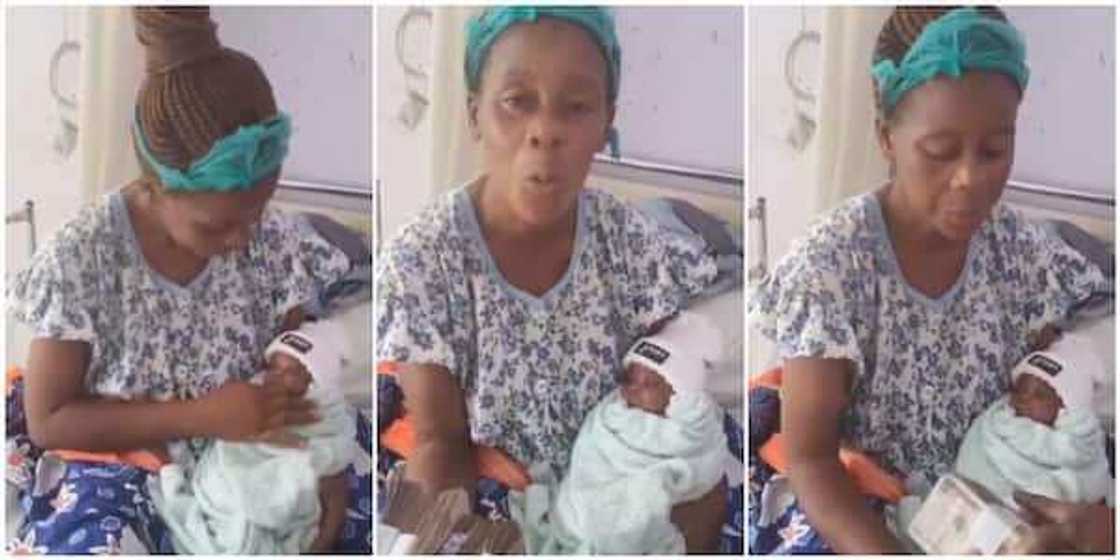 Dattijuwa mai shekaru 55 tayi haihuwar farko, mijinta ya tsere, ta samu kyautar N400K Dattijuwa mai shekaru 55 tayi haihuwar farko, mijinta ya tsere, ta samu kyautar N400K