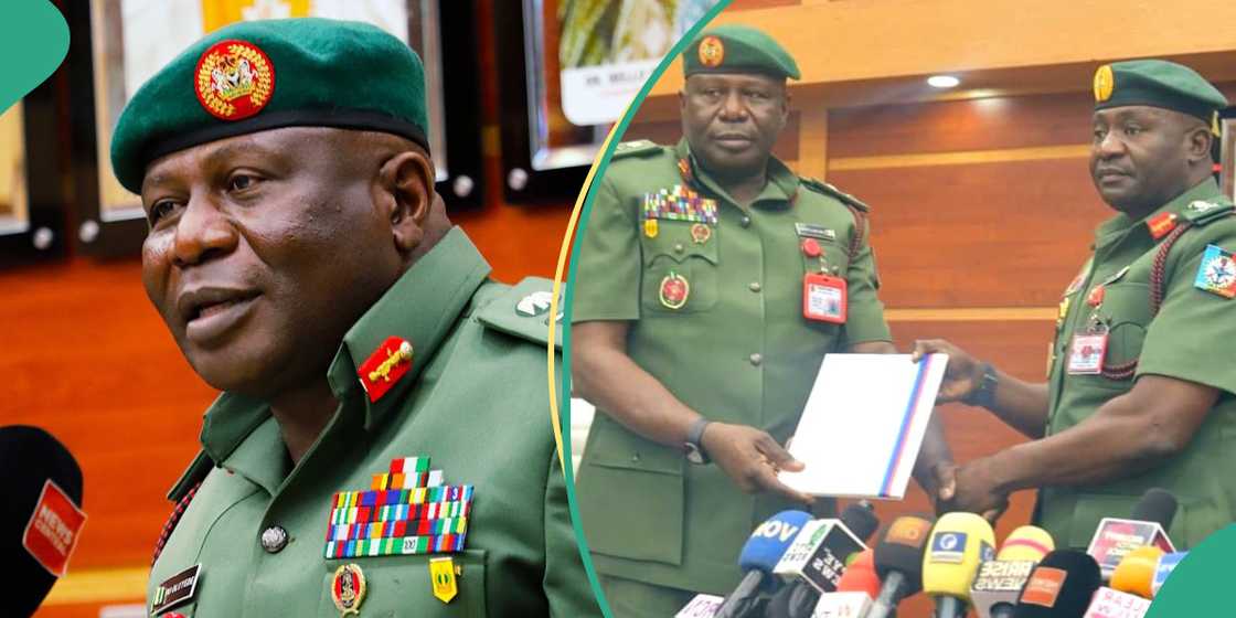 Acting chief of army staff Major Gen. Oluyede assumes office