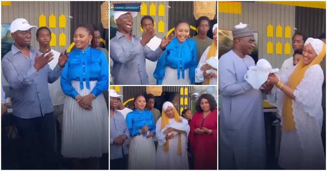 Regina Daniels' second son's names Regina Daniels' second son's names