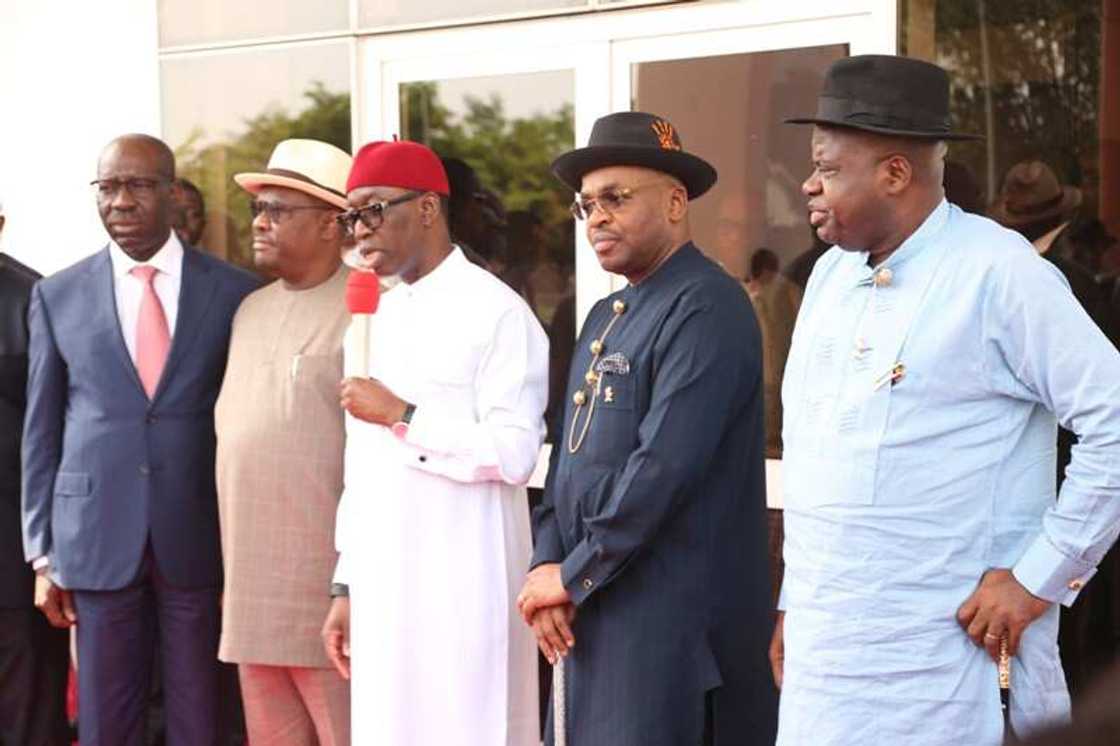 South-south governors move to establish regional security outfit South-south governors move to establish regional security outfit