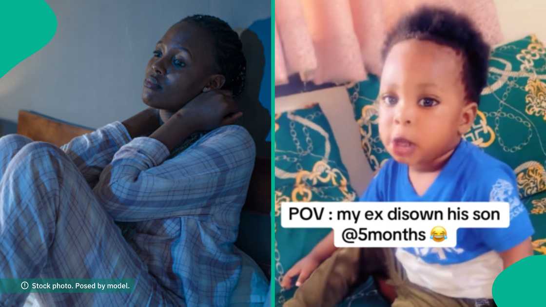 Lady shares hurtful messages she received from her ex as he disowns her son who is 5 months old Lady shares hurtful messages she received from her ex as he disowns her son who is 5 months old